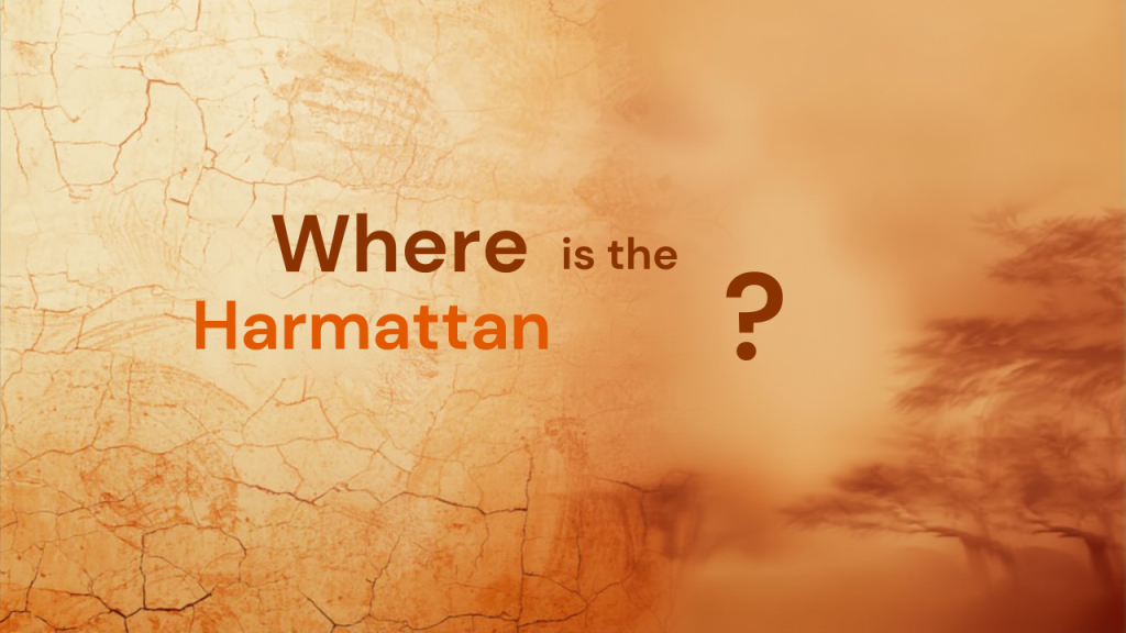 Delayed harmattan and heat waves in Nigeria showing dry air and intense sunlight